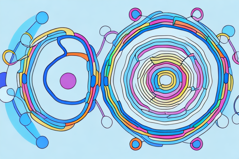 Five interlocking circles