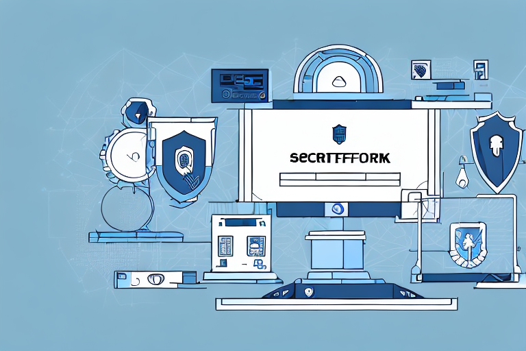 A computer system with a security framework surrounding it