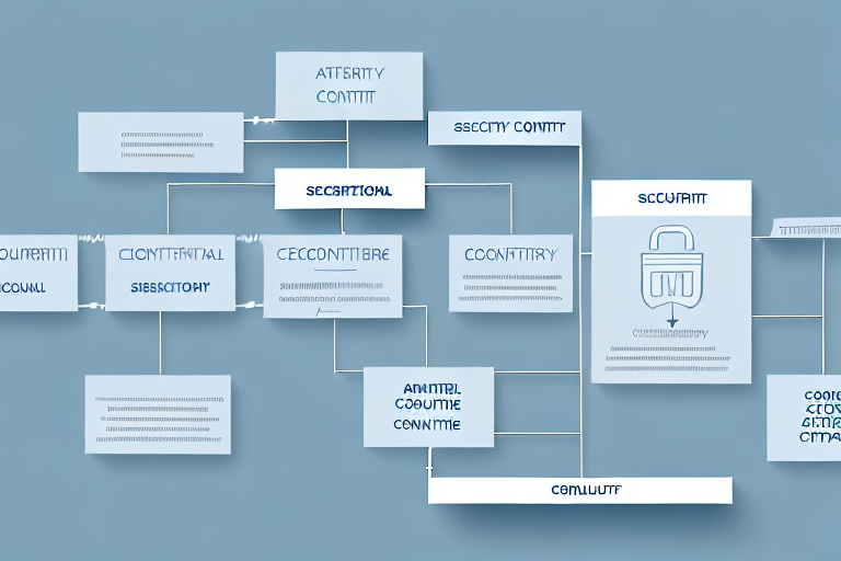 A security control allocation analysis strategy plan in the form of a flowchart or diagram